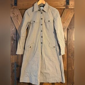 Weekend Max Mara Beige Trench Coat Dress